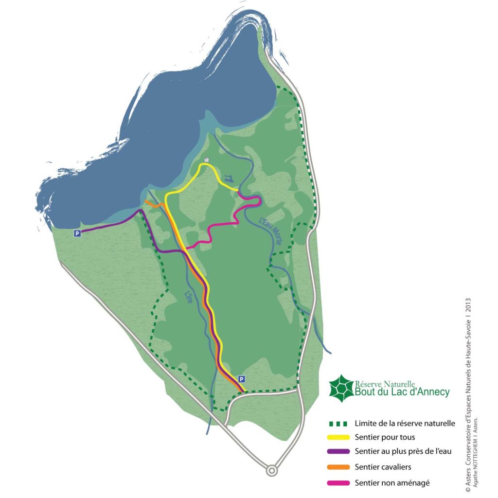 Carte RNN Bout du lac