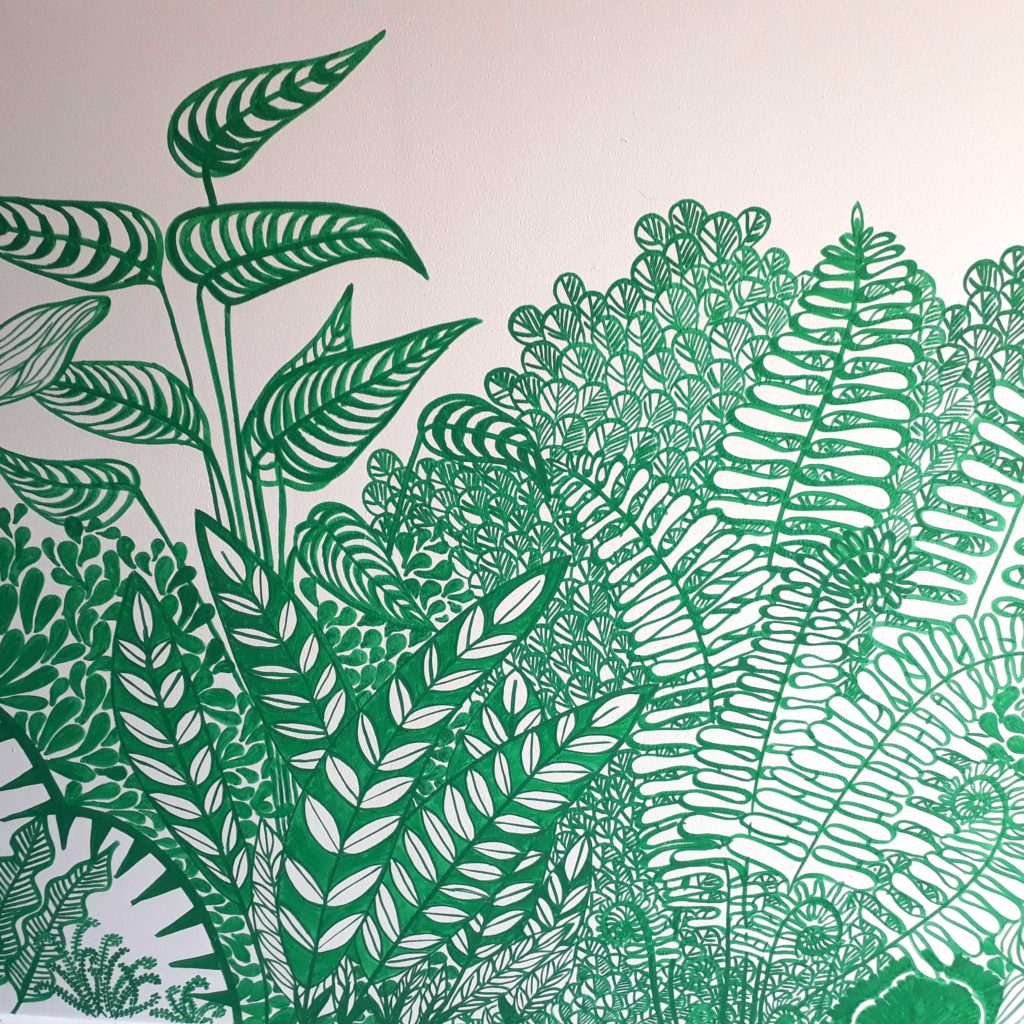 Fresque Murale zoom