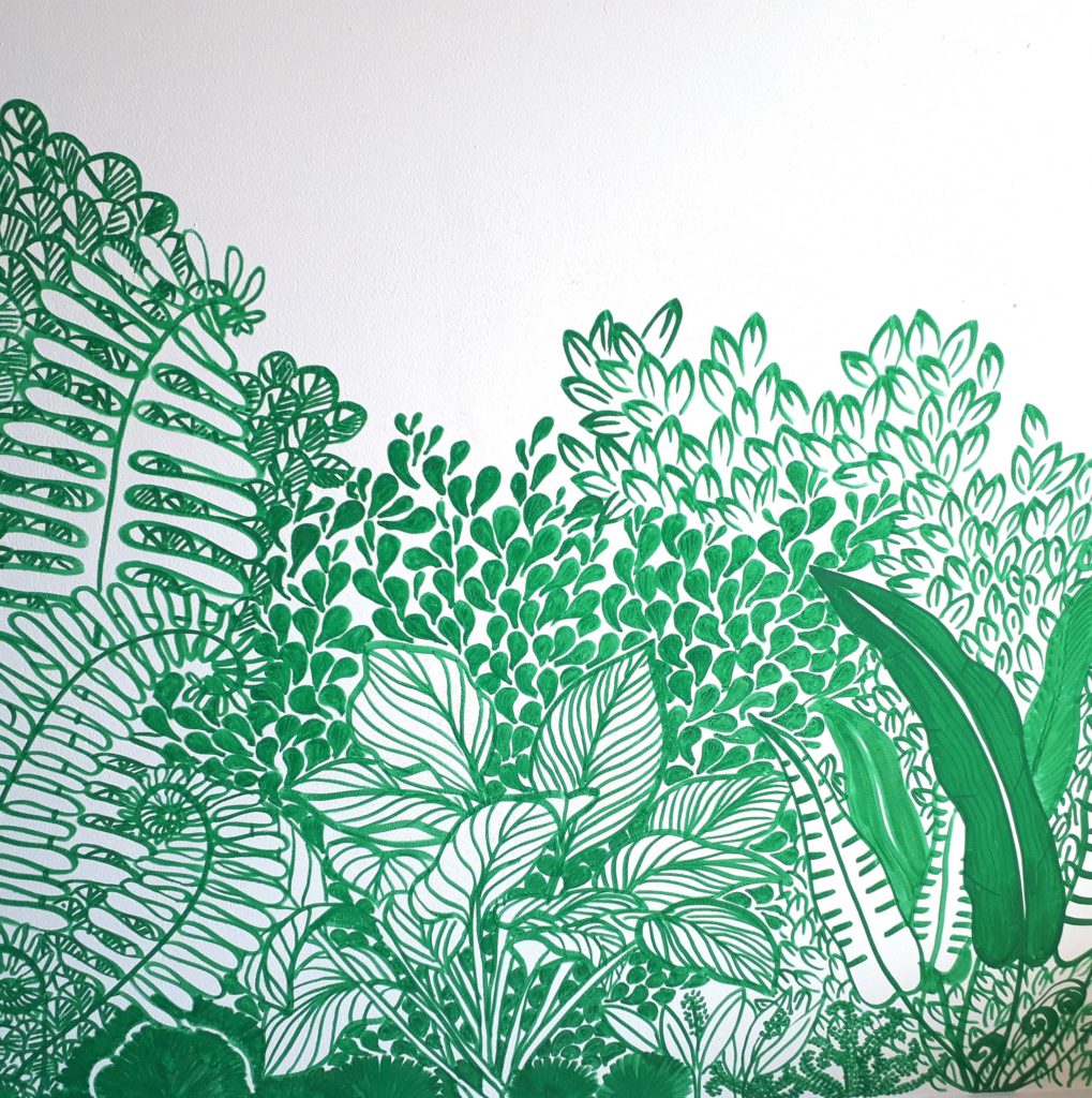 Fresque Murale zoom
