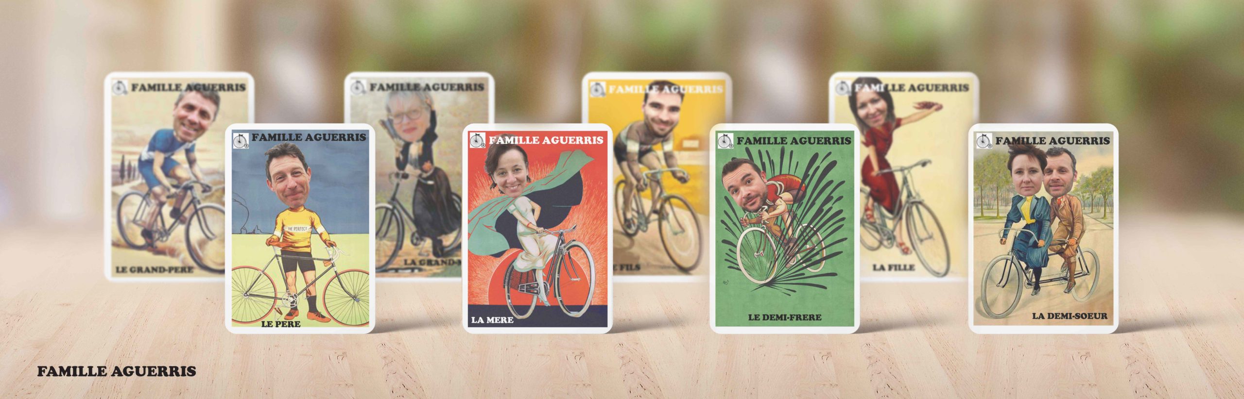 Jeu de 7 familles Les Tojos Aguerris
