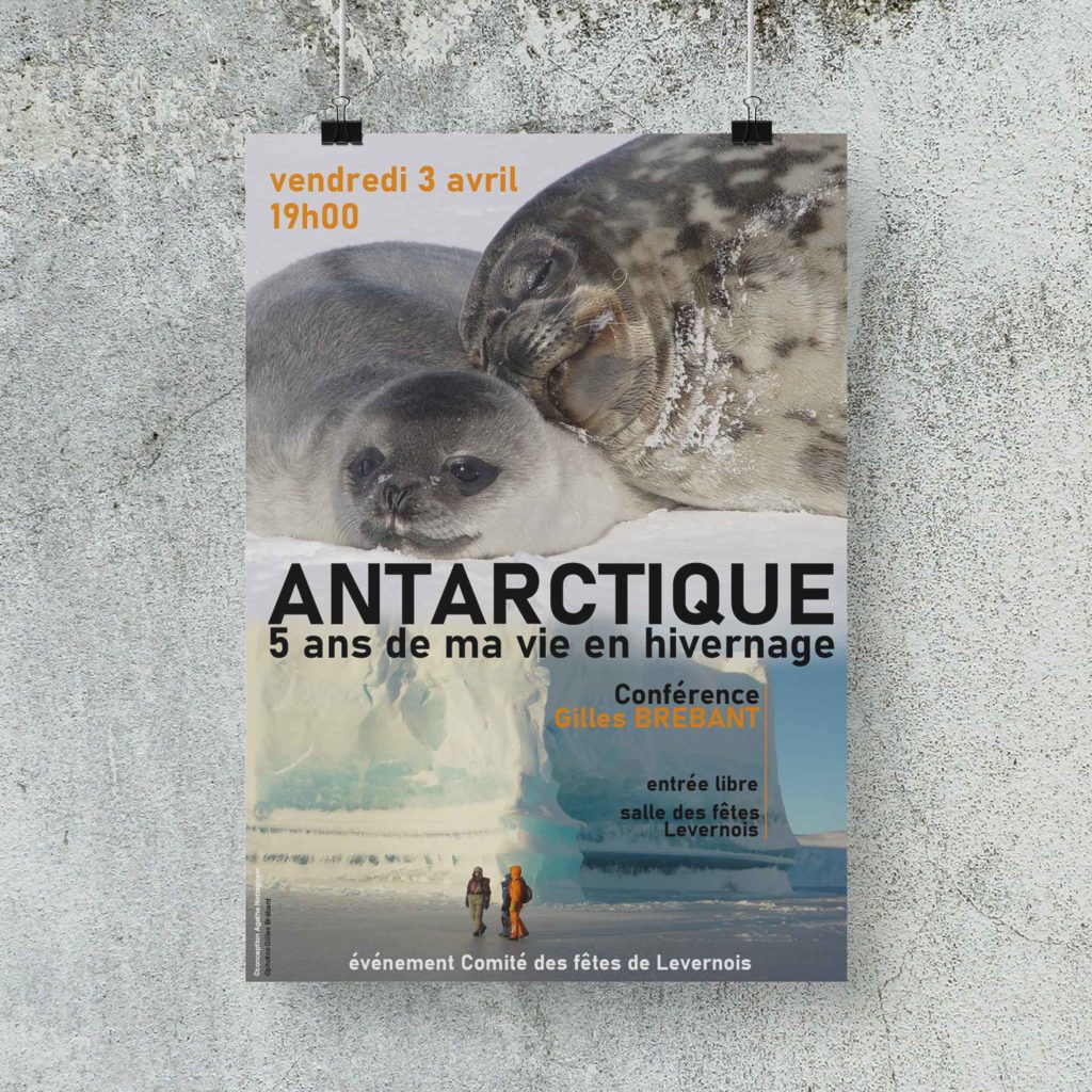 Affiche Antarctique