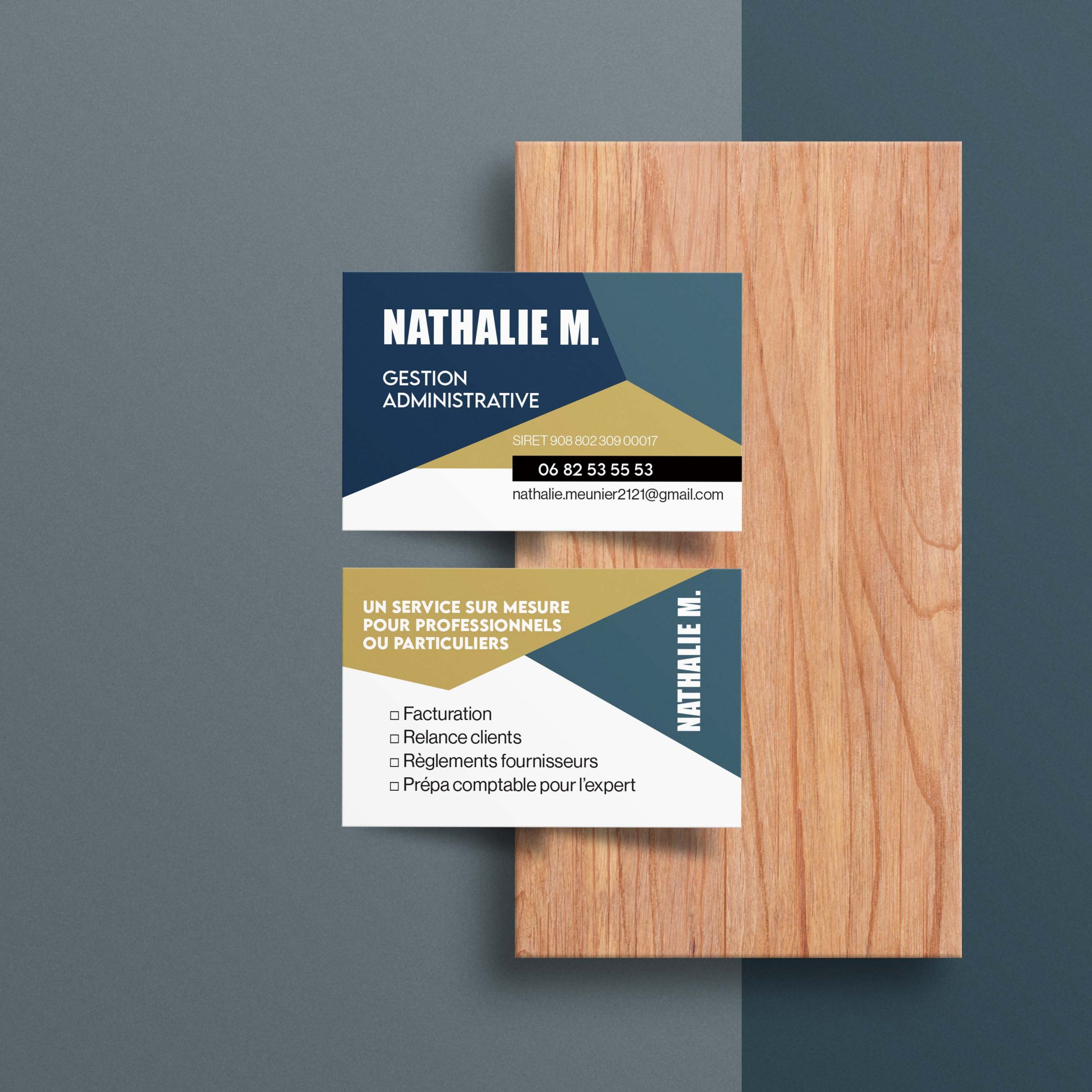 carte de visite Nathalie M