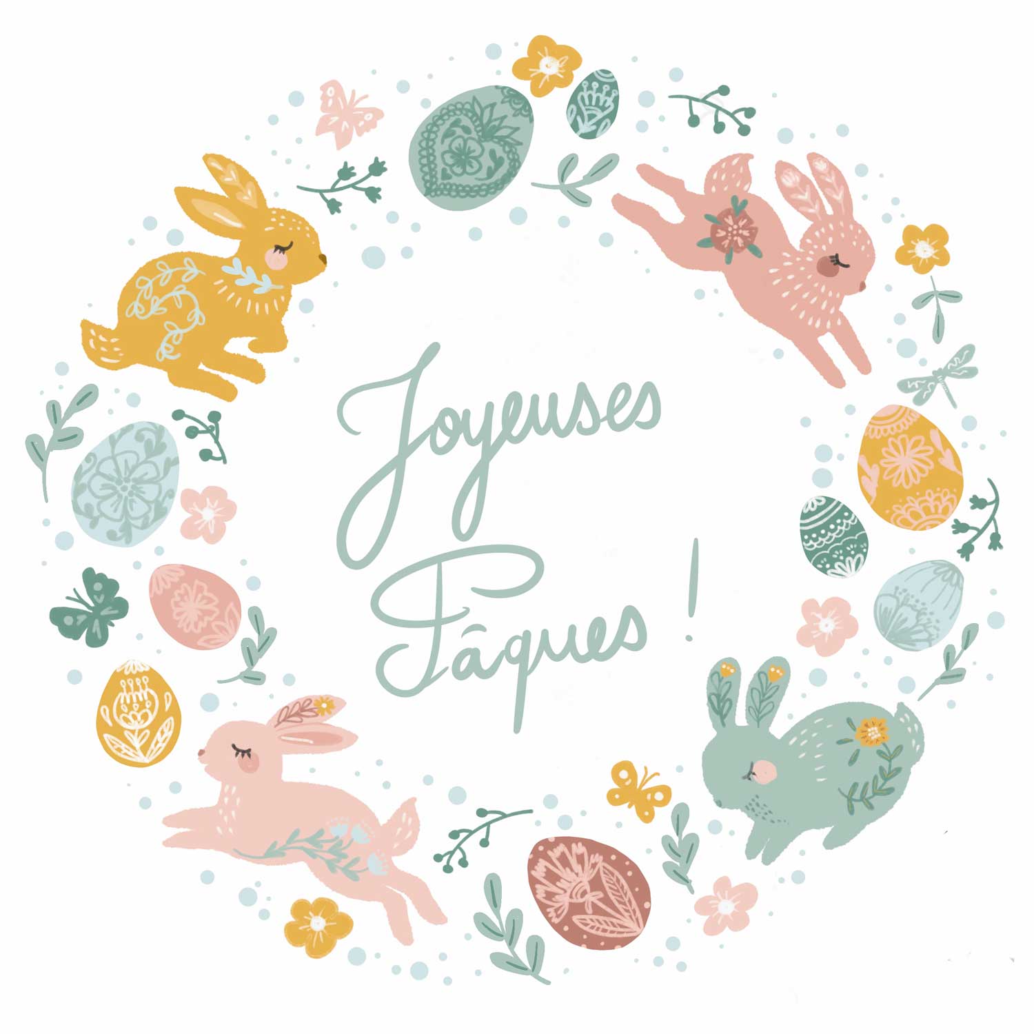 couronne de Pâques